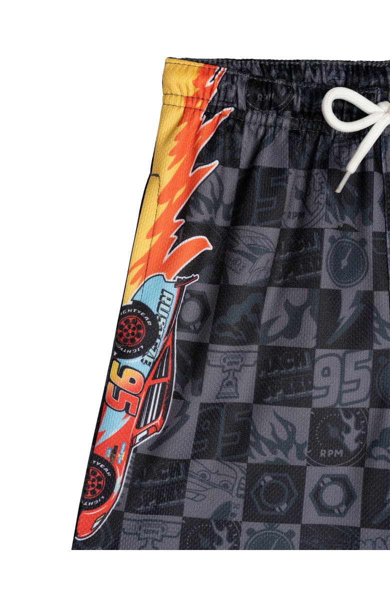 Disney Cars Lightning McQueen Athletic 2-Piece T-Shirt and Shorts Set, Alternate, color, Mcqueen Charcoal