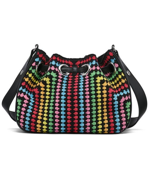 Shop Karl Lagerfeld Paris Desiree Crossbody In Black Multi