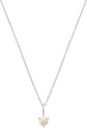 Bearfruit Jewelry Sterling Silver 18k Gold Plated Izel Necklace Dainty Unique Trendy