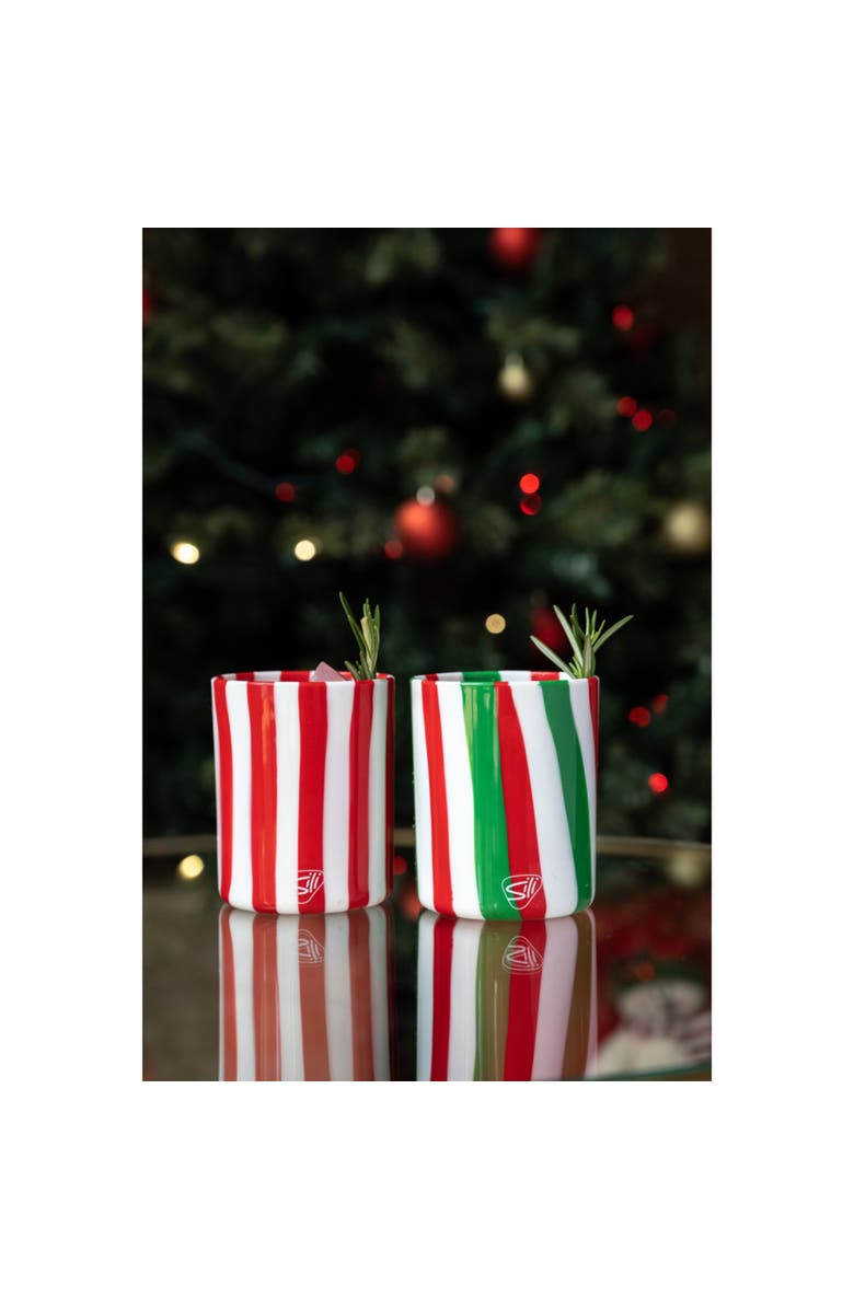 Silipint Silicone 12oz Rocks Glasses 2 Pack, Alternate, color, Multicolored