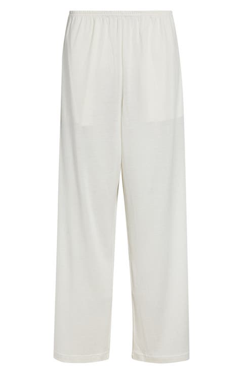 Organic Cotton & Silk Pajama Pants
