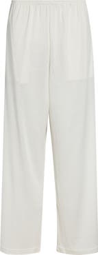 TOTEME Organic Cotton & Silk Pajama Pants