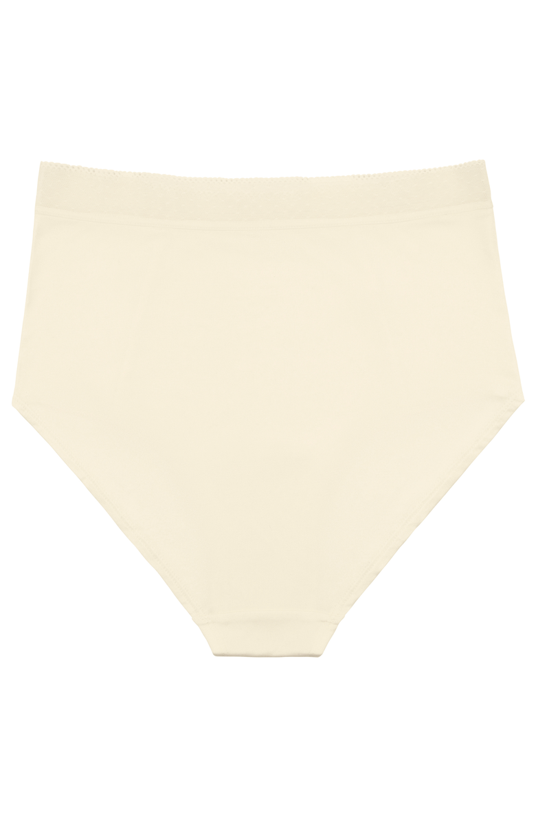 Uwila Warrior High Waisted Soft Silk Briefs, Alternate, color, Winter White