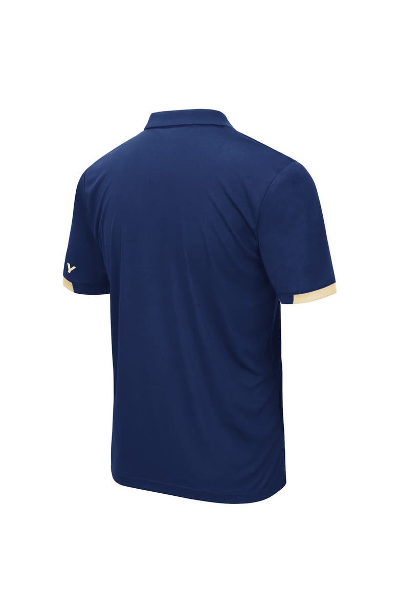 COLOSSEUM Men's Colosseum Navy Navy Midshipmen Santry Lightweight Polo, Alternate, color, Navy