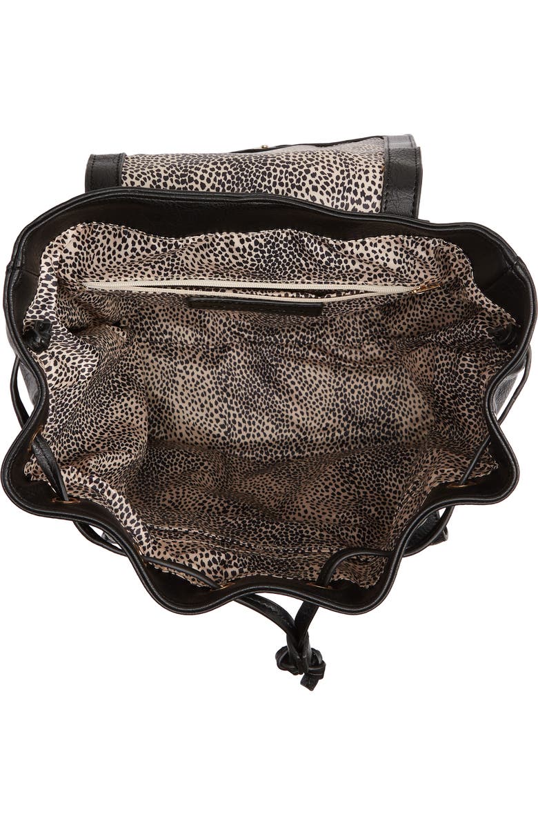 Sole Society Creda Faux Leather Backpack, Alternate, color,