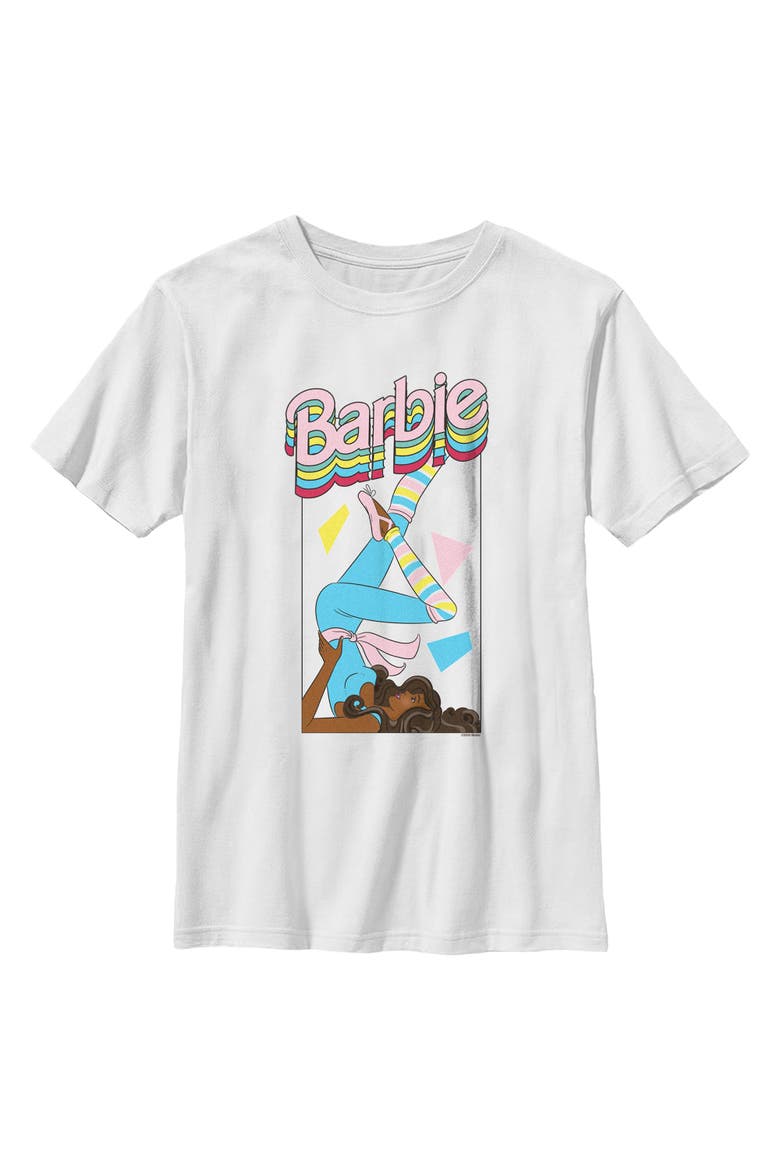 Boys' Ballerina Warm Up T-Shirt, Main, color, White