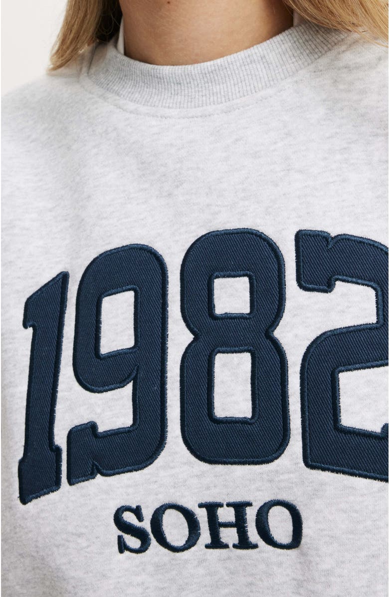 Cotton On Women's Classic Fleece Graphic Crew Sweatshirt, Alternate, color, 