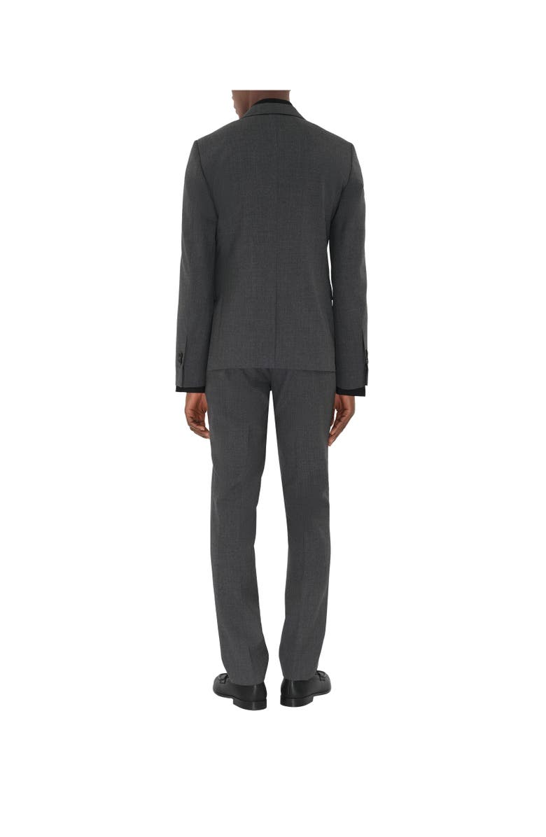 Burberry Wool Tailored Jacket, Alternate, color, Rock Grey