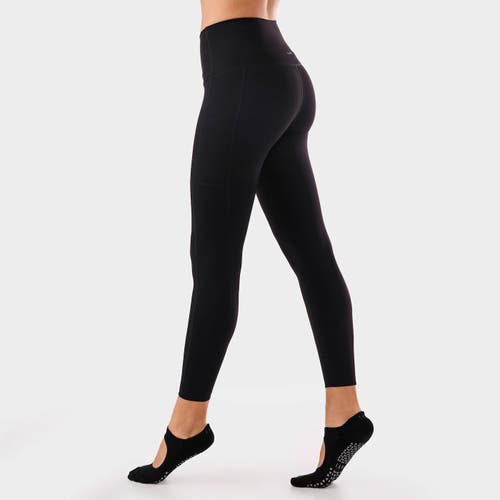 Tavi High Waisted Pocket 7/8 Legging In Black