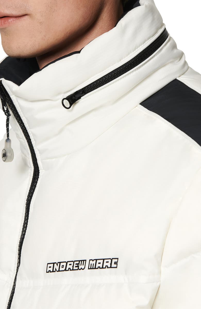 Andrew Marc Glow in the Dark Down Puffer Jacket, Alternate, color,