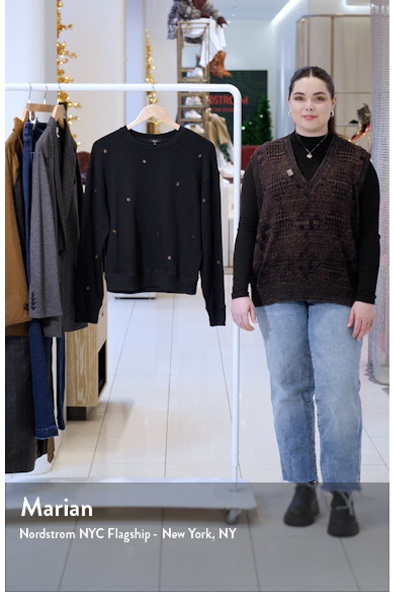 Ramona Star Cotton Modal Sweatshirt video