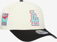 New Era Men's New Era Cream Los Angeles Dodgers Stadium Chrome 9FORTY A-Frame Adjustable Hat