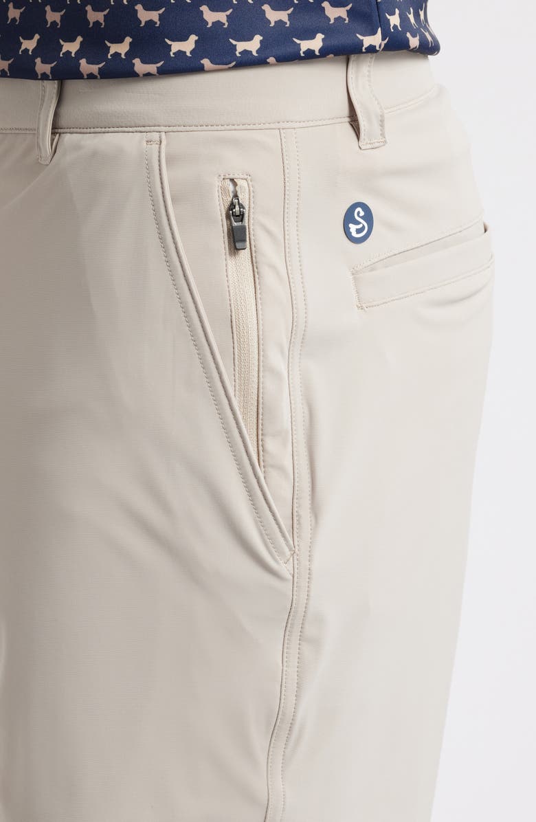 Swannies Fairway 8-Inch Flat Front Stretch Golf Shorts, Alternate, color, Tan