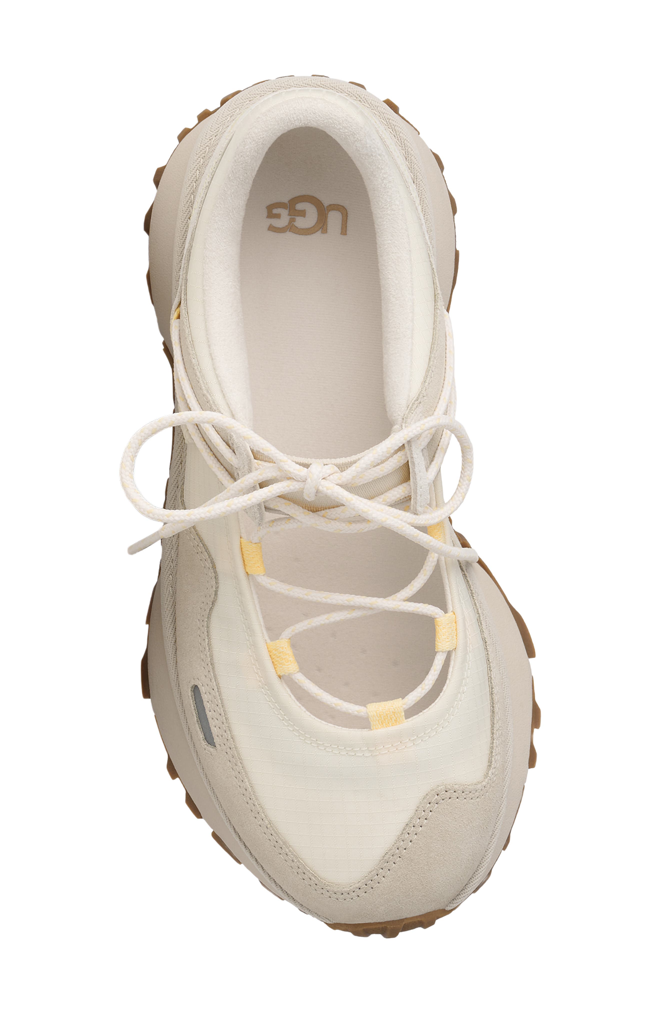 Retrofi Lace-Up Ballet Sneaker, Alternate, color, JASMINE
