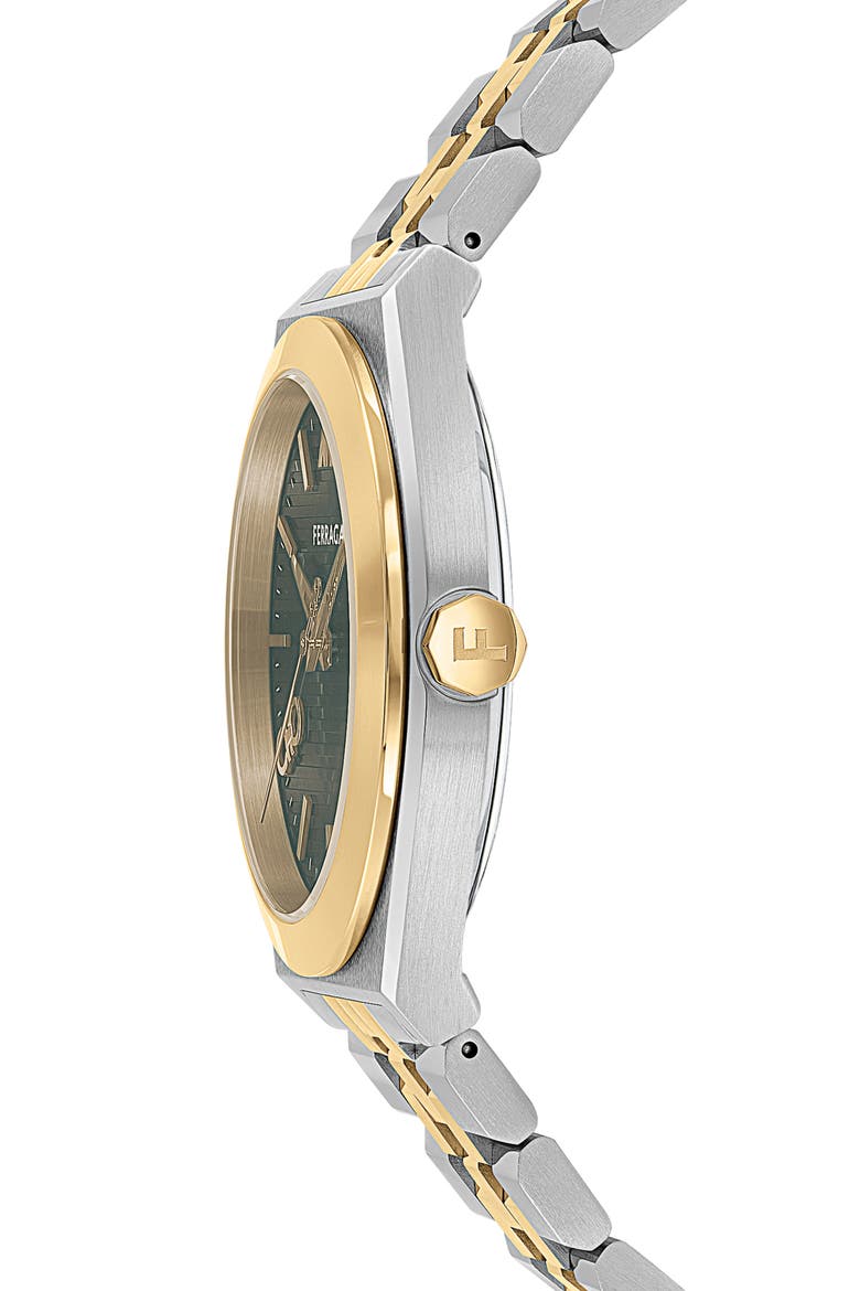 Vega Bracelet Watch, 28mm, Alternate, color, TWO TONE