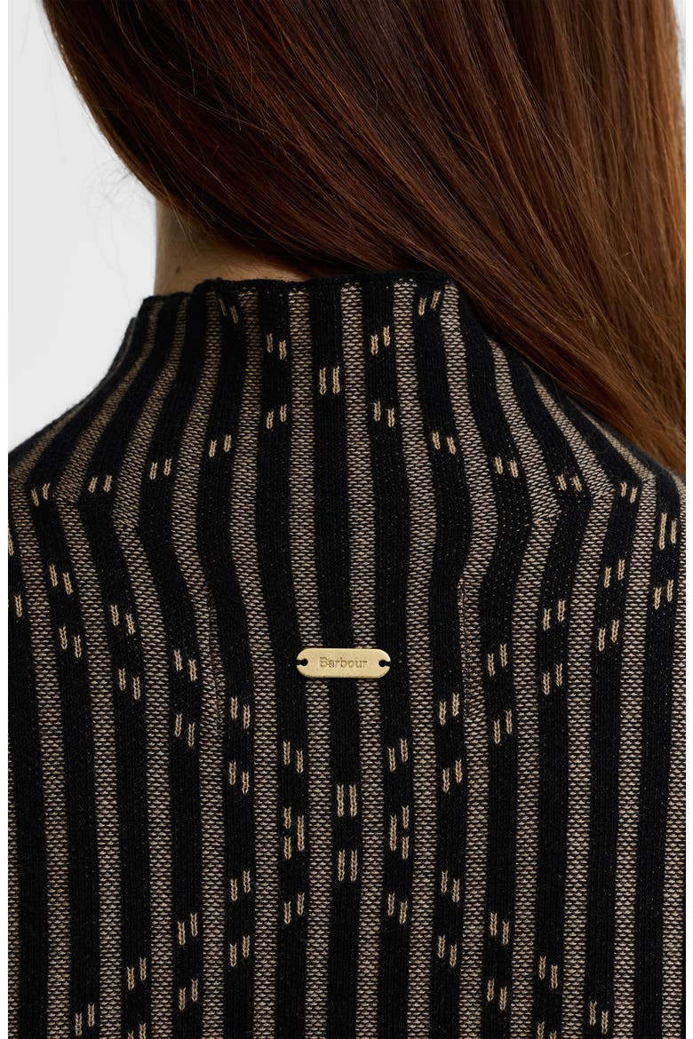 Adina Jacquard Knit Midi Dress, Alternate, color, BLACK MULTI