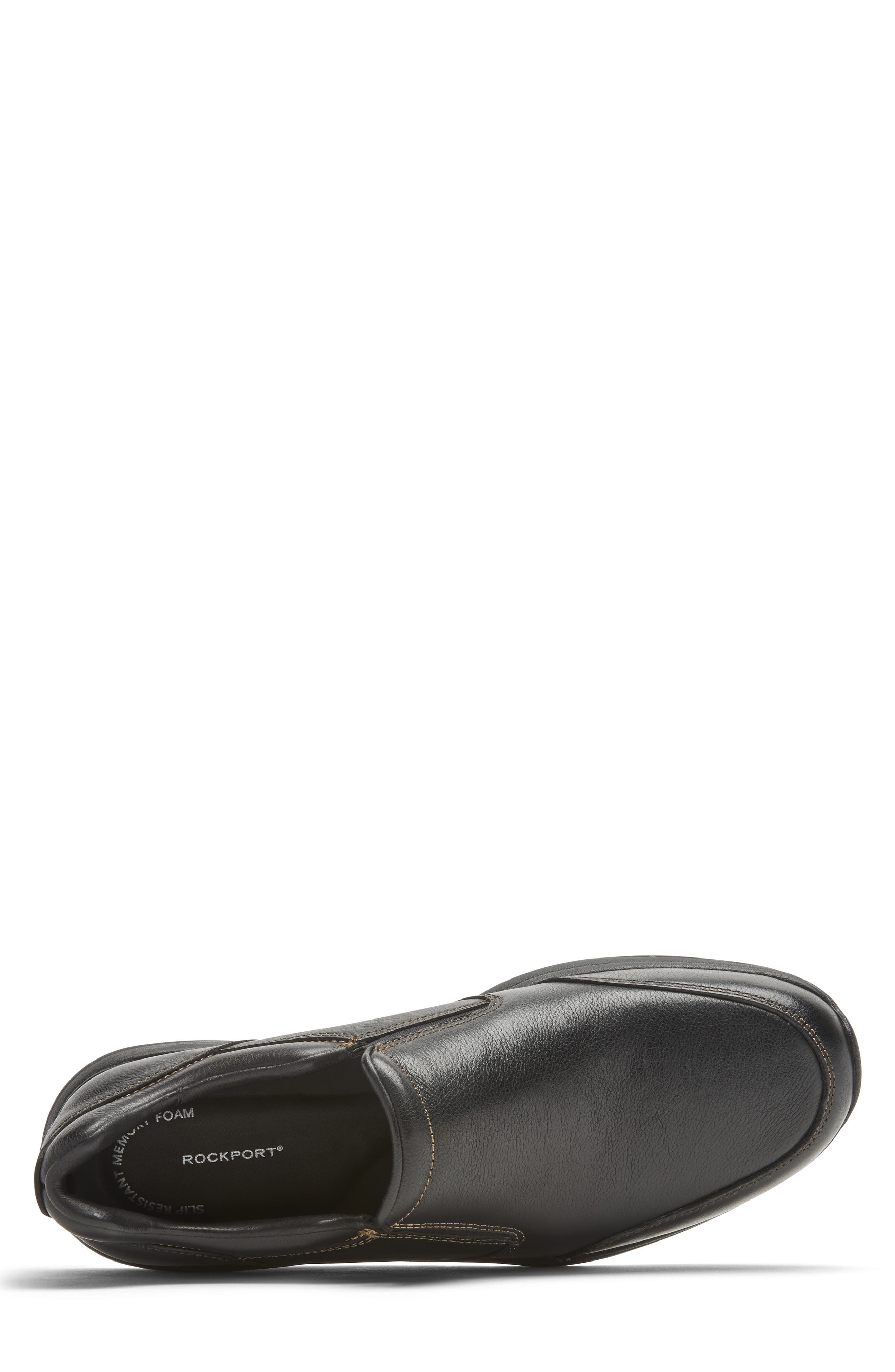 Rockport Edge Hill II Slip-On, Alternate, color, Black Leather