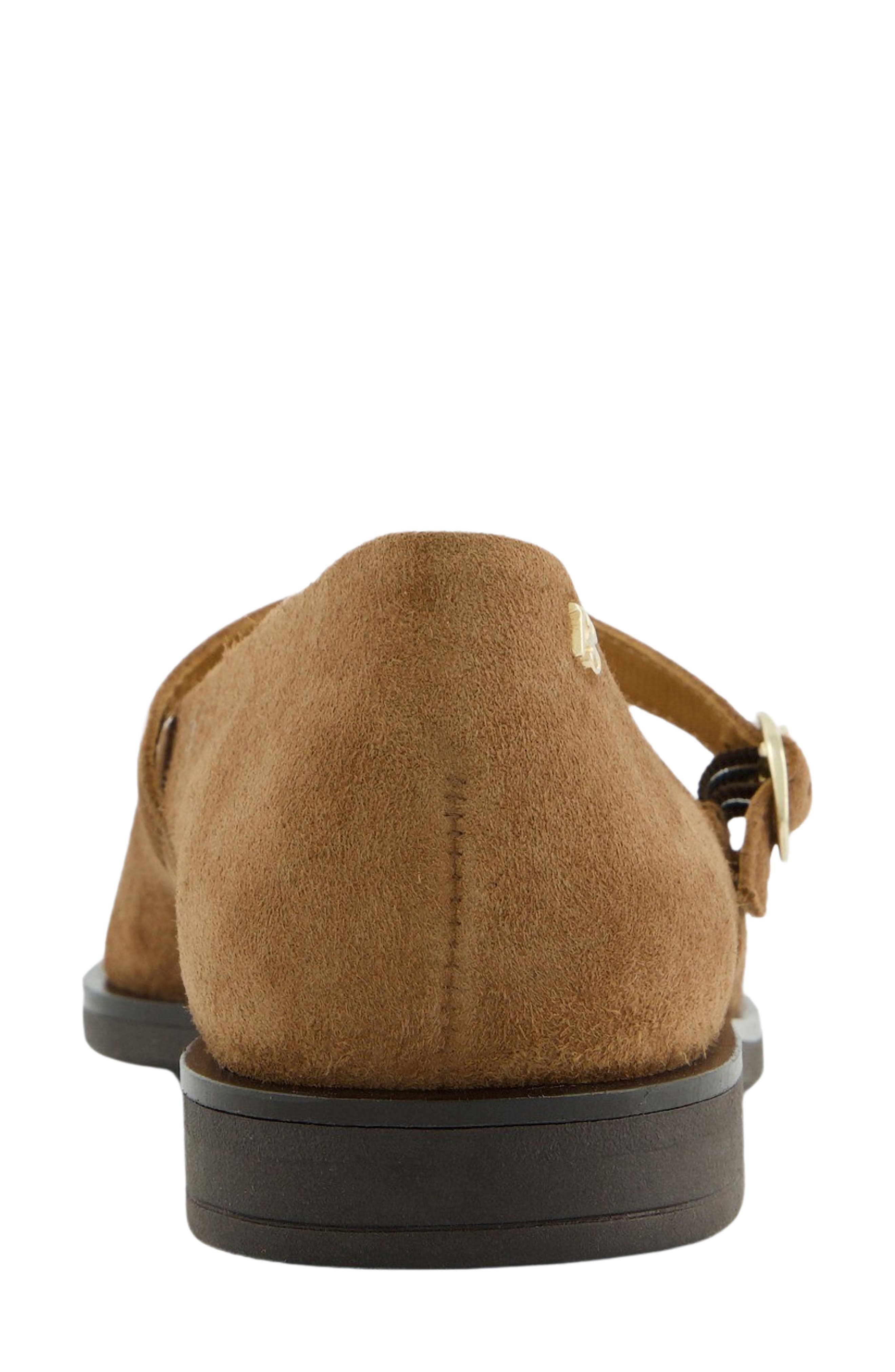 Carla Mary Jane Flat, Alternate, color, NUT SUEDE
