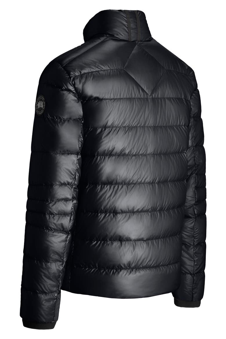 Crofton Water Repellent Packable Quilted 750 Fill Power Down Jacket, Alternate, color, BLACK