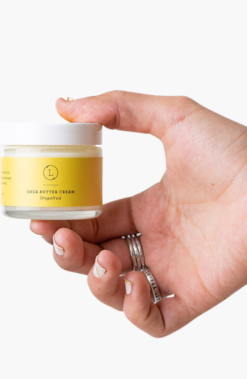 Lizush Grapefruit Shea Butter Body Cream In Grapefruit