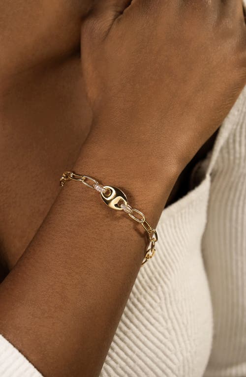 Sterling Forever Bliss Anchor Chain Bracelet