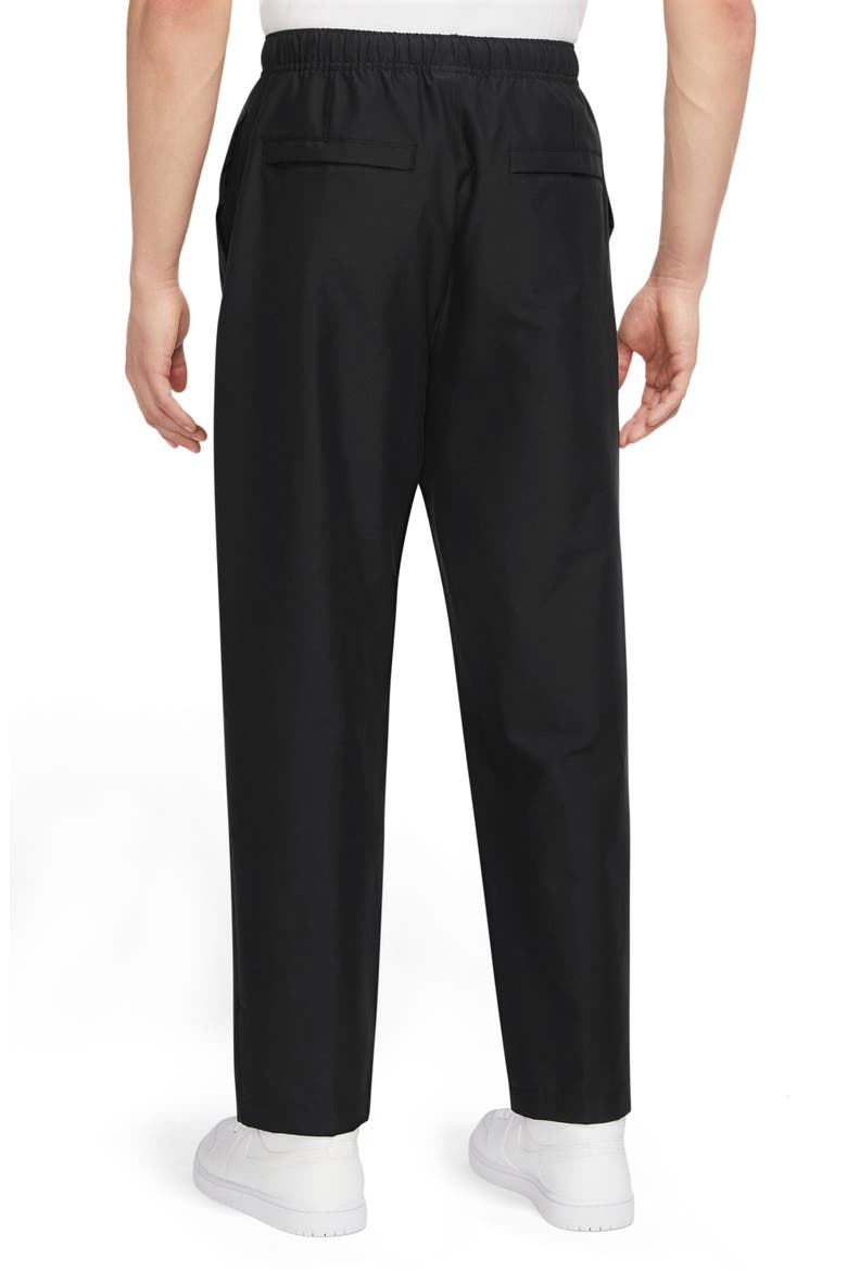 Essentials Stretch Crop Pants, Alternate, color, BLACK/ WHITE
