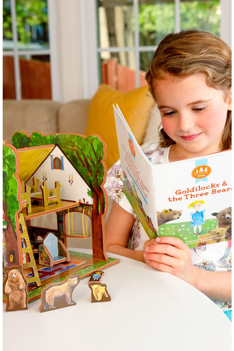 'Goldilocks & the Three Bears' Book & Play Set, Alternate, color, MULTI