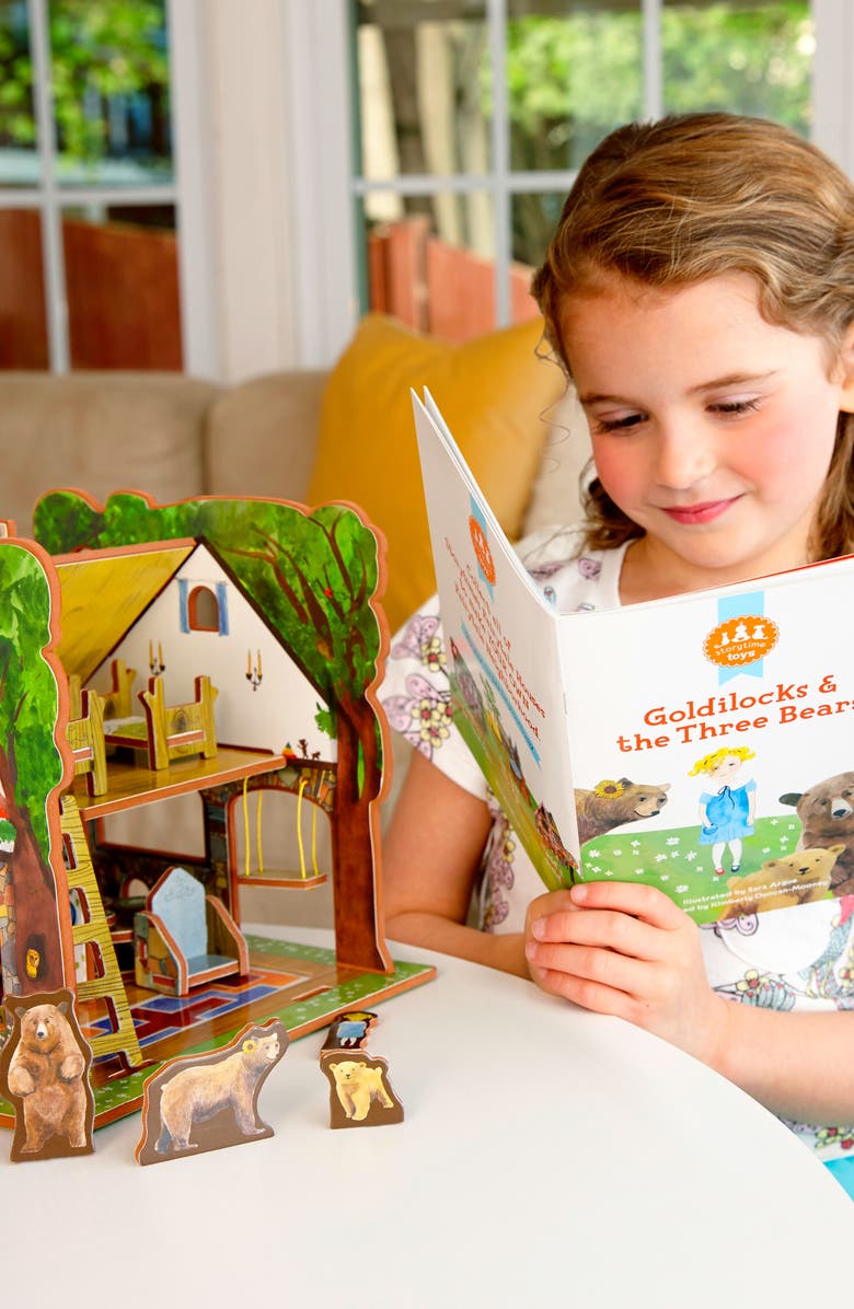 Storytime 'Goldilocks & the Three Bears' Book & Play Set, Alternate, color, 