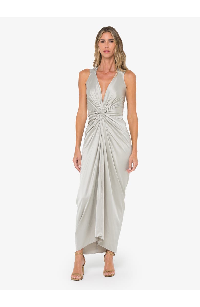 JBQ Carla Dress, Main, color, Silver