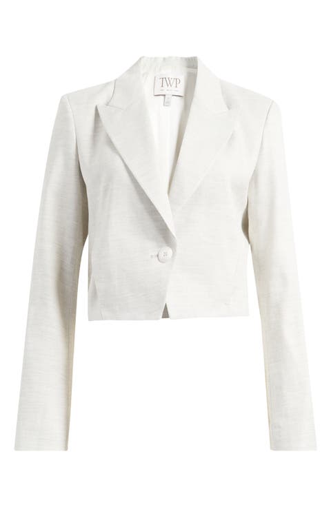 Linen Blend Blazer