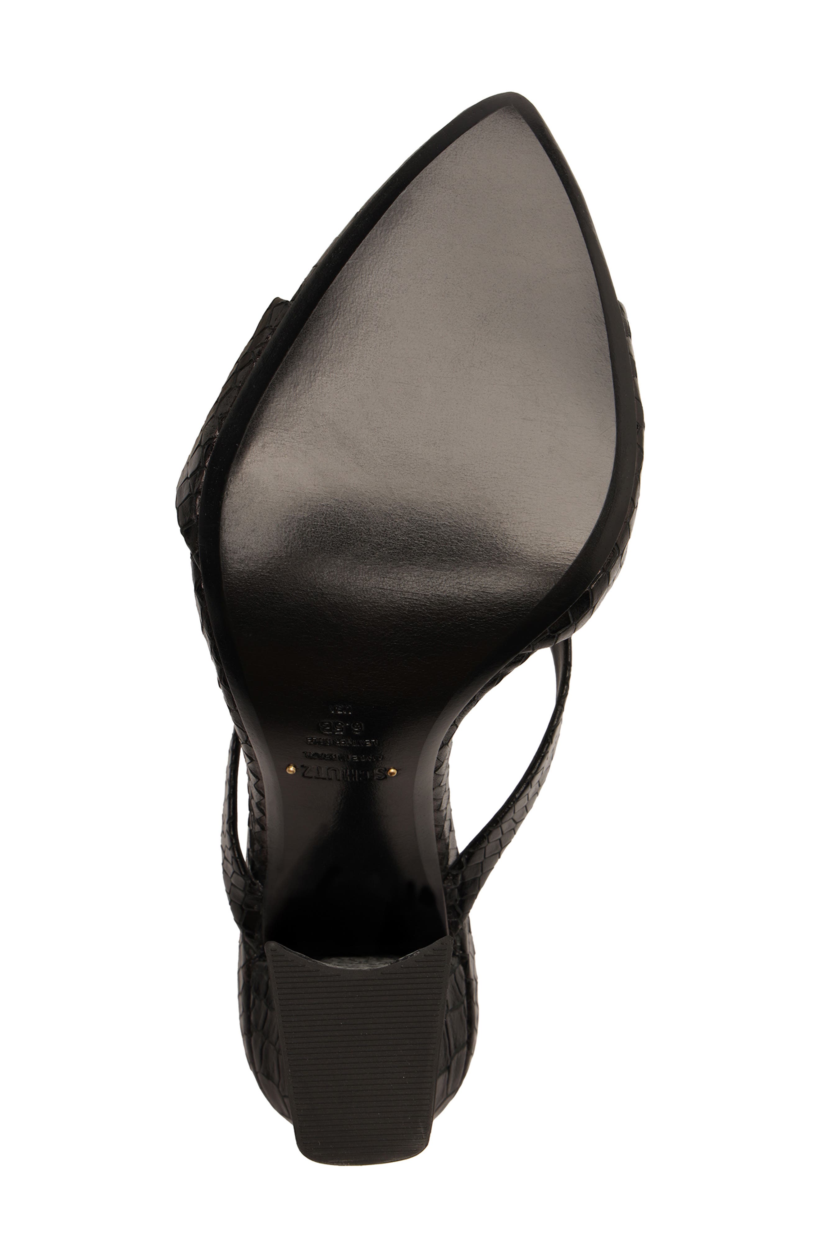 Schutz Glenda Sandal, Alternate, color, Black