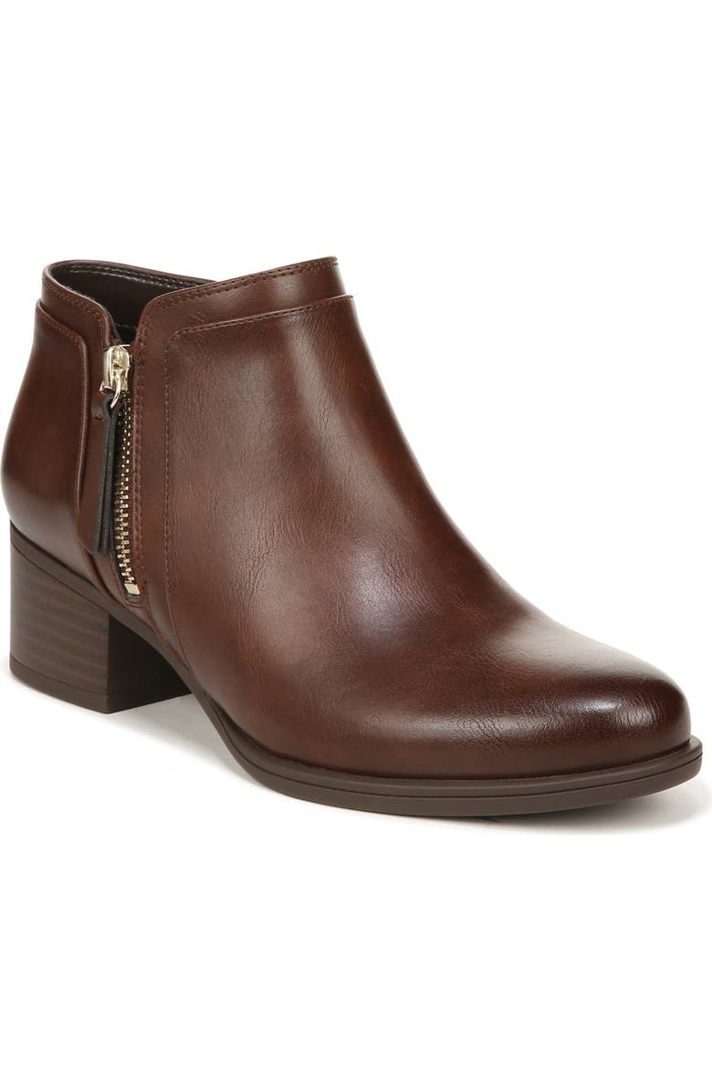 Naturalizer Karol Bootie, Main, color, Cinnamon Brown Synthetic