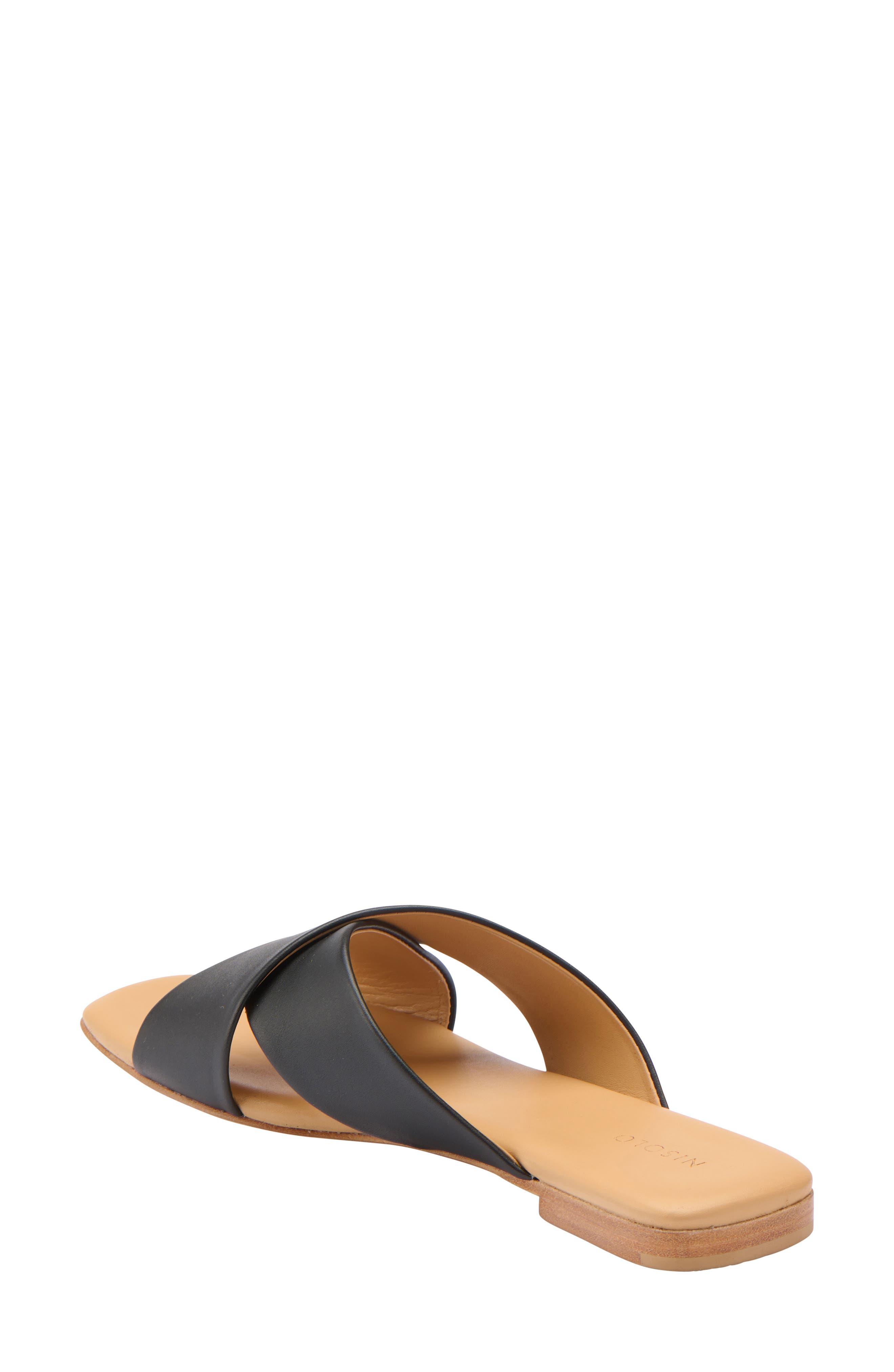 Nisolo Cross Strap Slide Sandal, Alternate, color, 