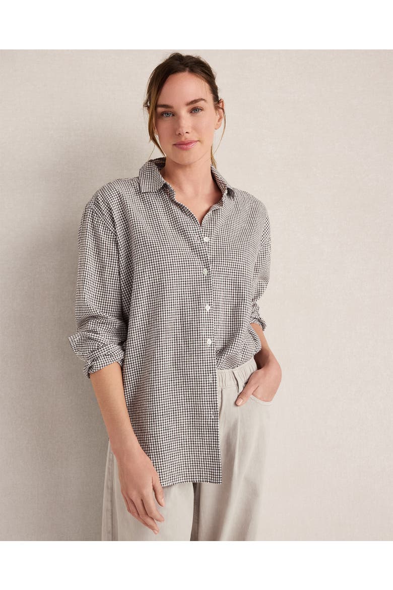 The Daily Shirt in Cotton Linen, Main, color, light chamois