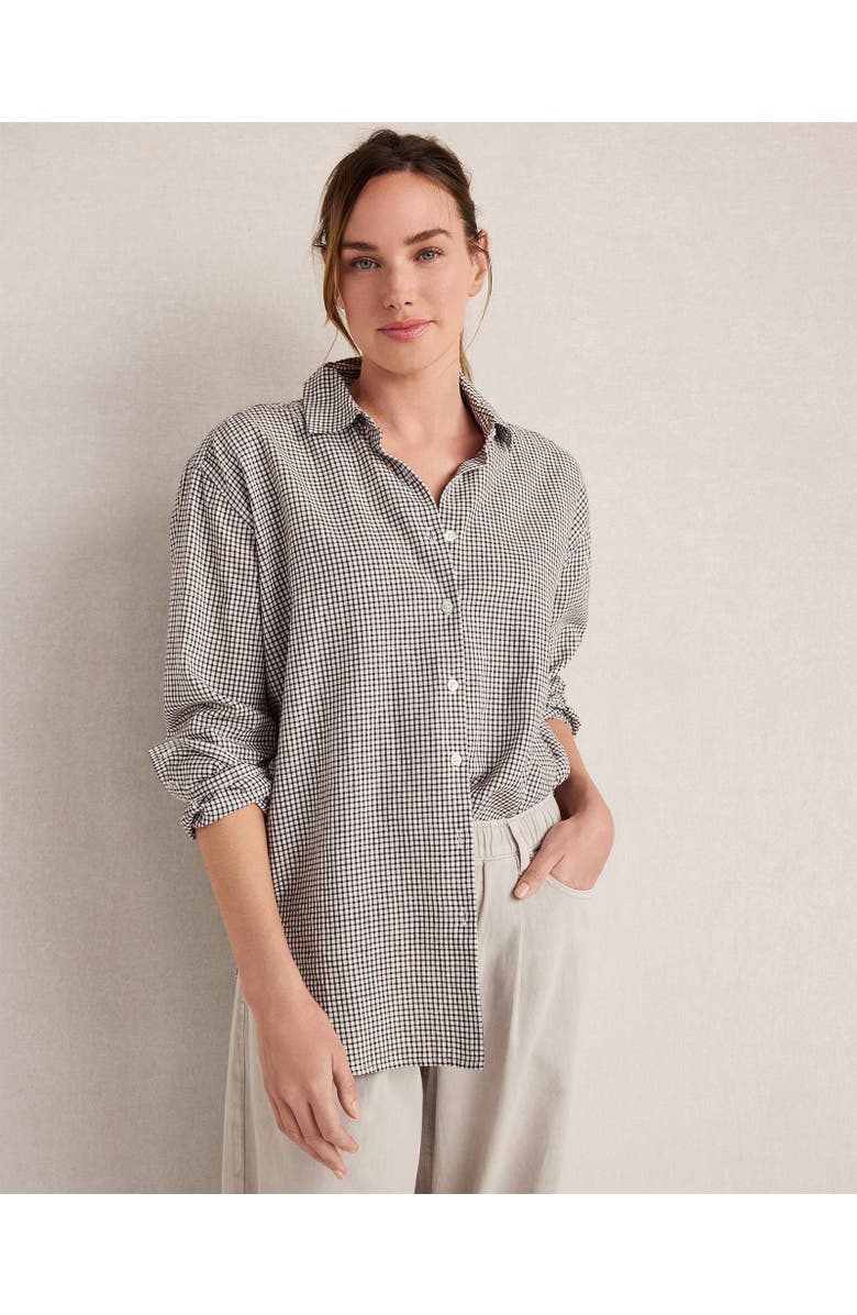 Haven Well Within The Daily Shirt in Cotton Linen, Main, color, Light Chamois