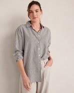 Haven Well Within The Daily Shirt in Cotton Linen