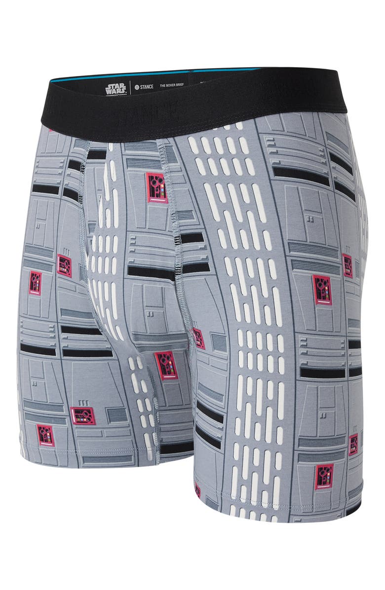 Stance x Star Wars<sup>™</sup> Death Star Boxer Briefs, Main, color, Grey
