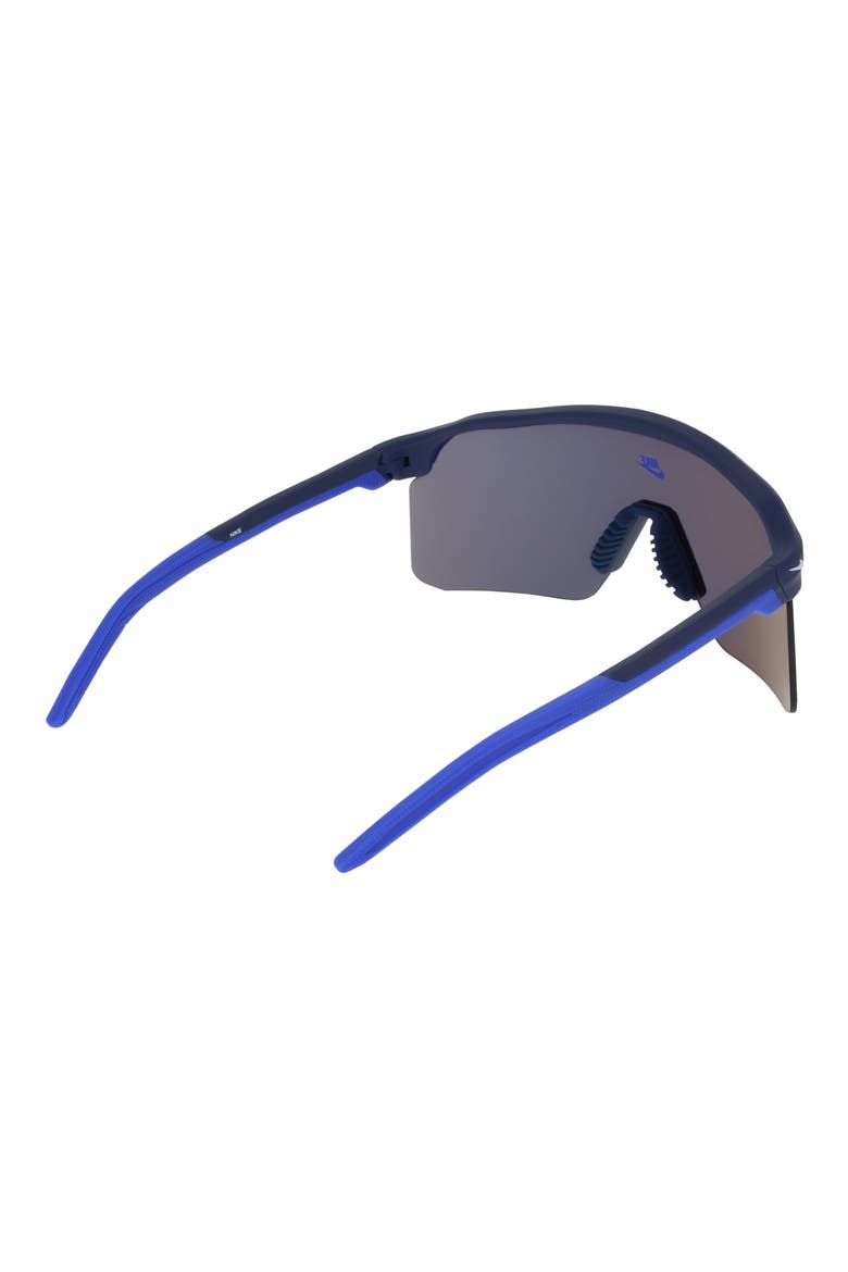 Expedition 61mm Shield Sunglasses, Alternate, color, MATTE BLUE VOID / BLUE MIRROR