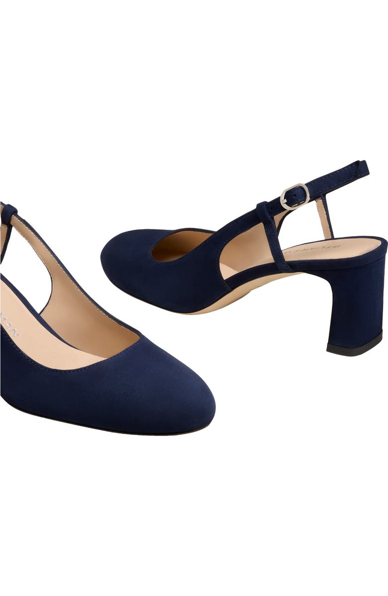 Stuart Weitzman Babette Slingback Pump, Alternate, color, Nice Blue