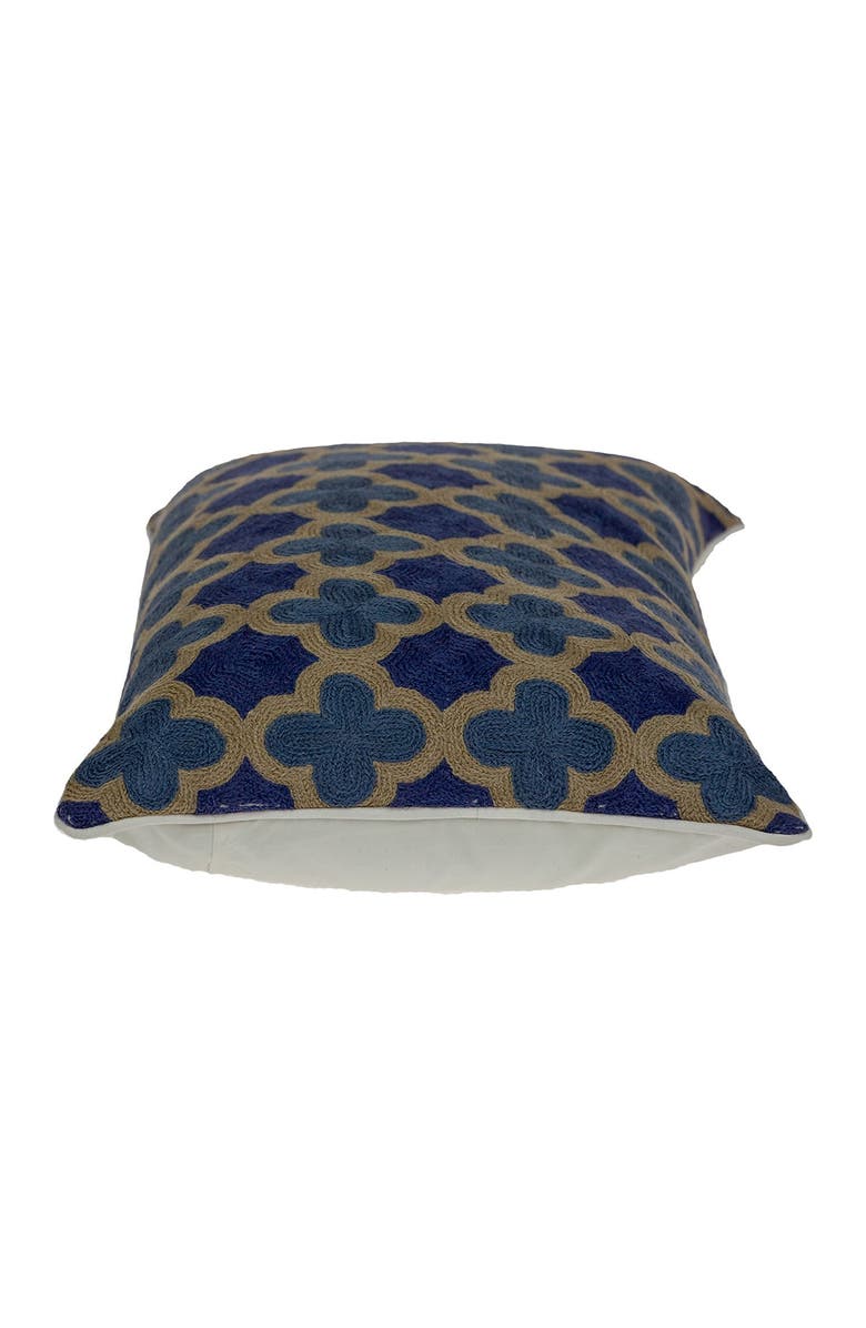 PARKLAND COLLECTION Calix Blue Throw Pillow, Alternate, color, Blue