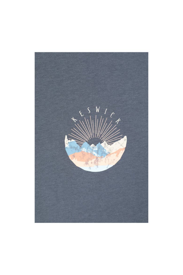 Keswick Chest Print T-Shirt, Alternate, color, Dark Blue