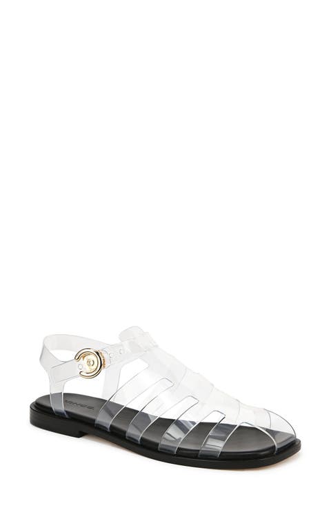 Melina Jelly Ankle Strap Fisherman Sandal (Women)