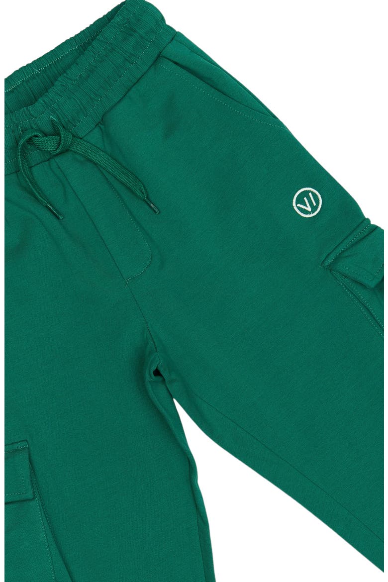 Kids' Re:Name Cargo Sweatpants, Alternate, color, ALPINE GREEN