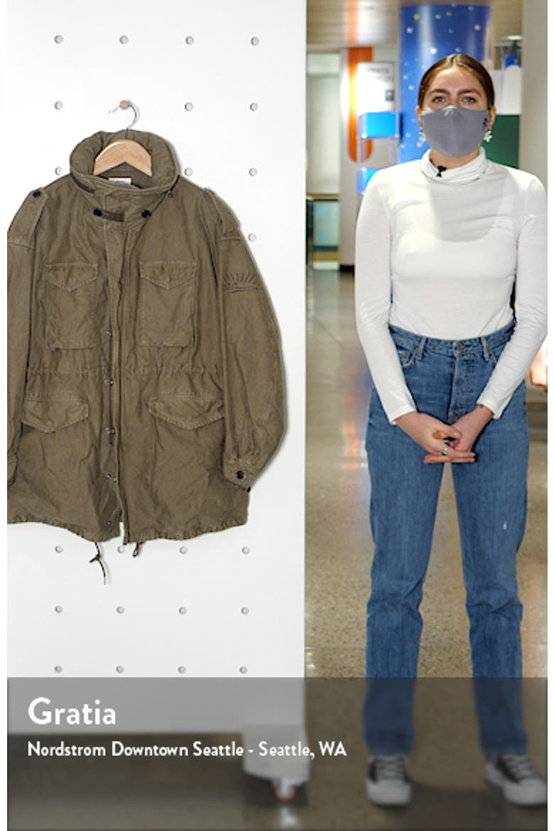 Bickle Damaged Cotton Jacket video