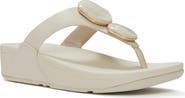 FitFlop Lulu Marbled-Stone Toe-Post