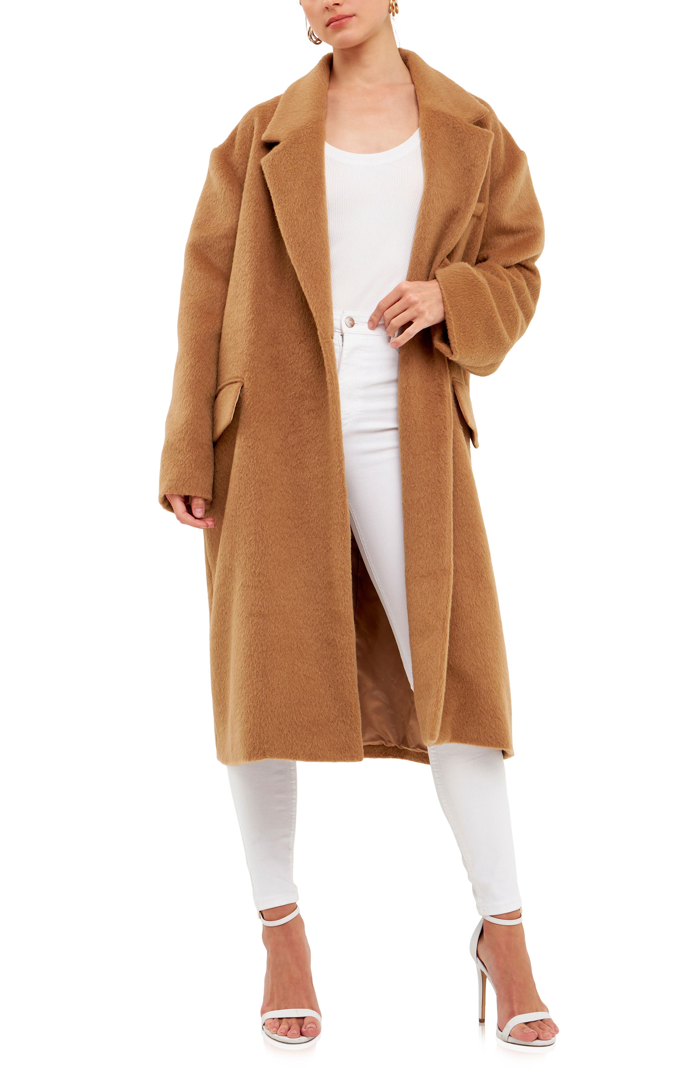 Oversize Brushed Coat