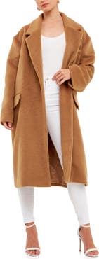 Endless Rose Oversize Brushed Coat