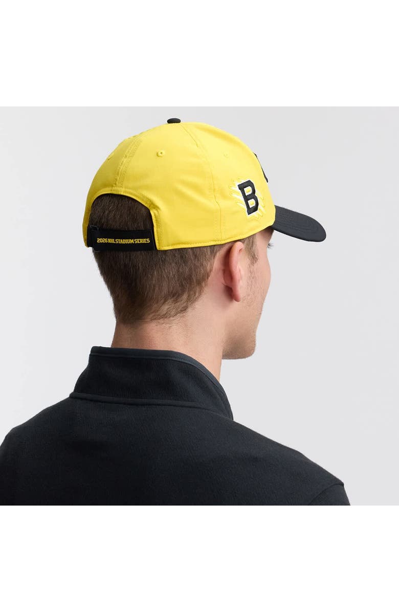 FANATICS Men's Fanatics  Gold/Black Boston Bruins 2026 NHL Stadium Series Authentic Pro Quick Release Adjustable Hat, Alternate, color, Gold