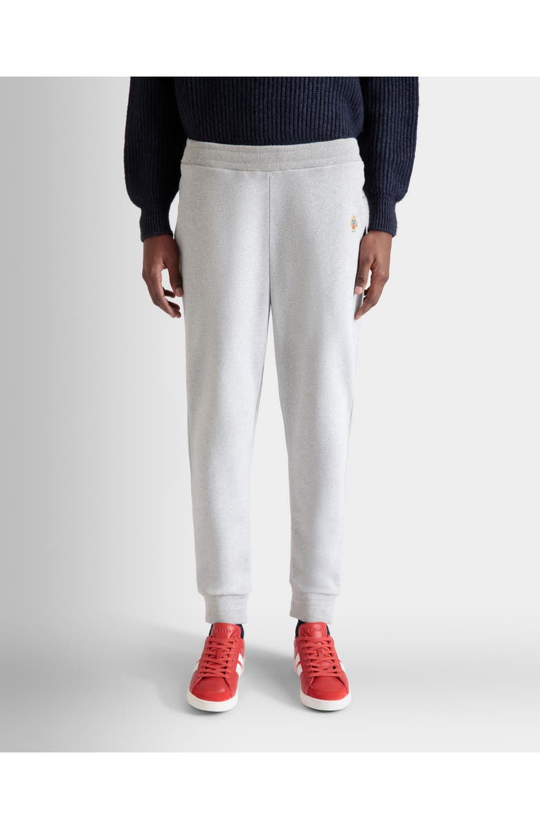 Bally Sweatpants With a Bally Crest Logo In Cotton, Alternate, color, Gray