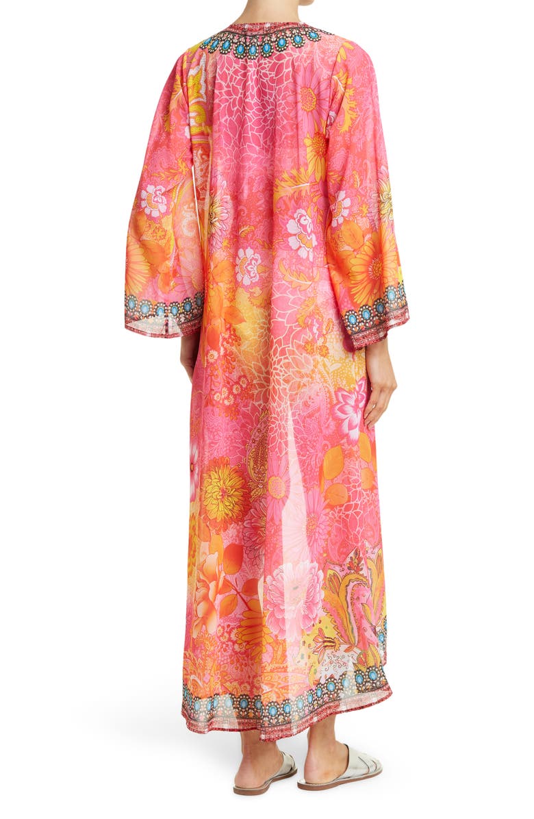RANEES Embellished Flare Sleeve Duster, Alternate, color,